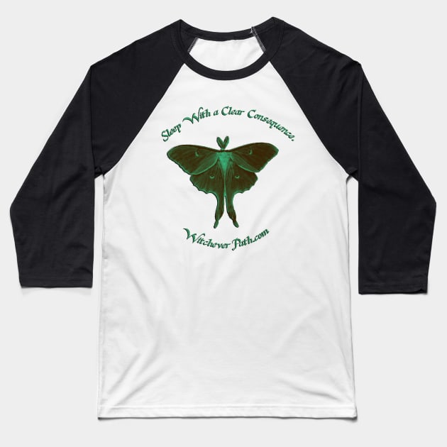 Widdershins Returns Baseball T-Shirt by Witchever Path